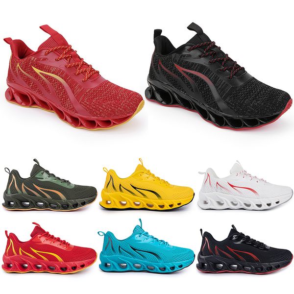 

fashion non-brand men running shoes trainers white black yellow gold navy blue bred green mens sports sneakers #197705 s26 s821 s31 s773 s