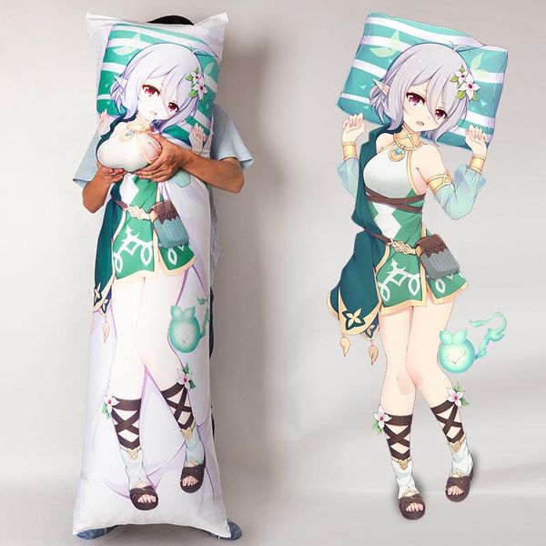 

pillow case s anime figures real feel d cup silicone breast body dakimakura 3d print hug
