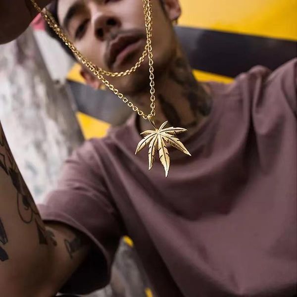 

pendant necklaces 1pcs necklace chain for men women fashion hip hop charm jewelry gift, Silver