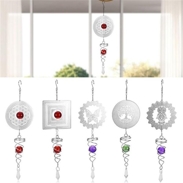 

decorative objects & figurines 3d wind chimes home design garden porch balcony decoration bells ornament redwood windchimes room decor