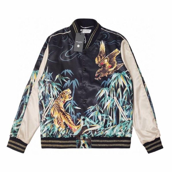 

men's jackets spring and autumn jacket baseball uniform coat high street men, Black;brown