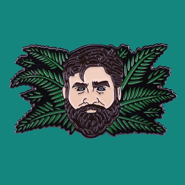 

pins, brooches anime figure lapel enamel brooch pins collecting plant metal badges children fashion jewelry gifts adorn backpack hat collar, Gray