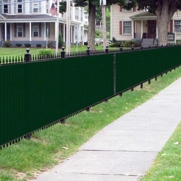 

fencing, trellis & gates fence resistant privacy screen mesh sun shade net cover for outdoor garden backyard sunshade