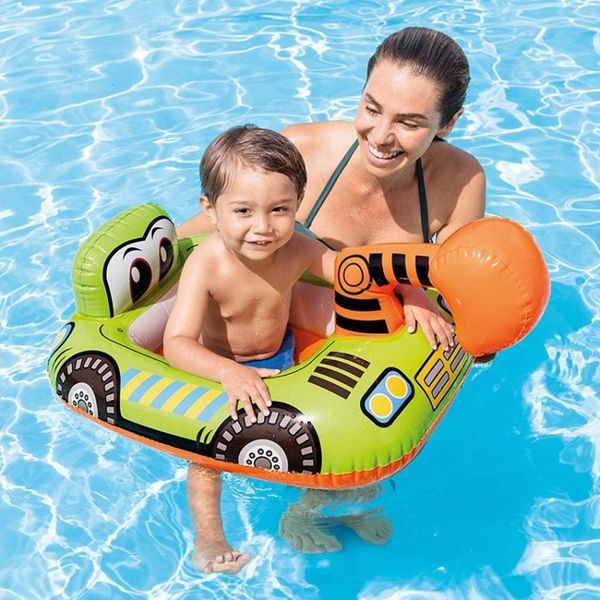 

swimming ring american intex 59586 baby sitting cartoon floating swimming circle