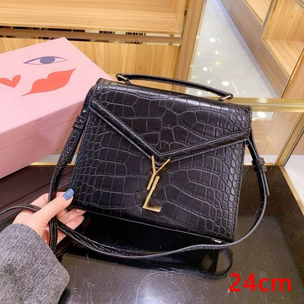 

handbags women shoulder bags totes black calfskin caviar classic diamond quilted bag chains double flap medium genuine leather cross body 07
