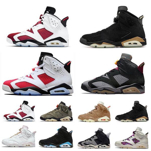 

6 6s mens basketball shoes sneakers olive unc tech chrome marron electric green dmp carmine bordeaux psg men outdoor trainers sports shoe th