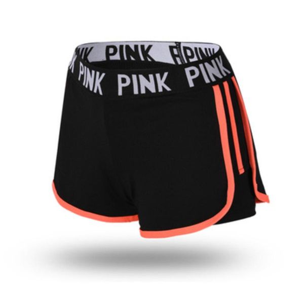 

yoga outfit set fitness female two-piece vest shorts suit quick-drying and breathable letter racer back sports bra suits