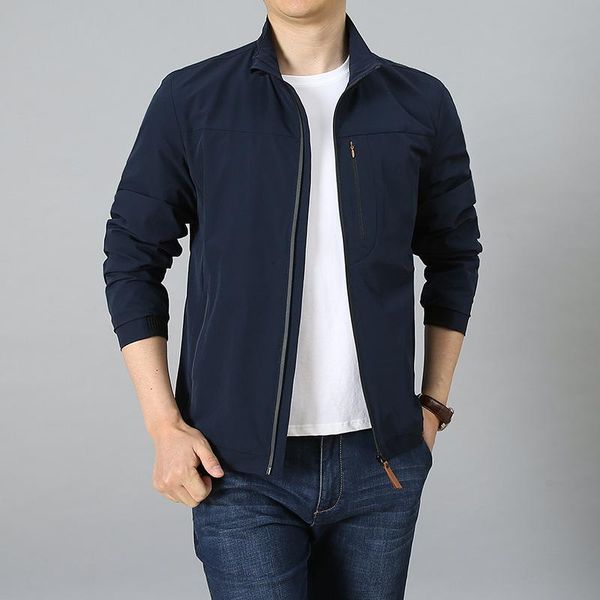 

men's jackets autumn military jacket waterproof bomber fashion combat casual quick dry stand collar outdoors slim fit windbreaker, Black;brown