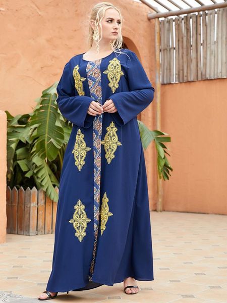 

ethnic clothing turkish maxi dresses for women abaya dubai islam muslim fashion long dress robe longue femme kaftan moroccan ramadan eid mub, Red