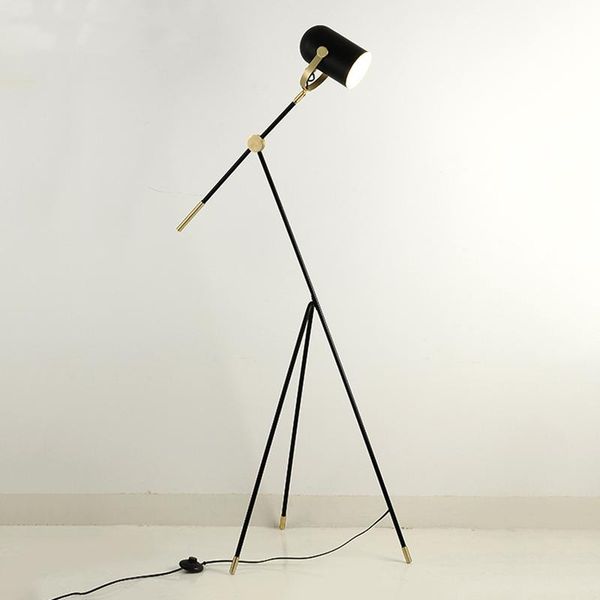 

floor lamps danish designer lamp iron tripod for living room bedroom study decor light nordic home modren standing