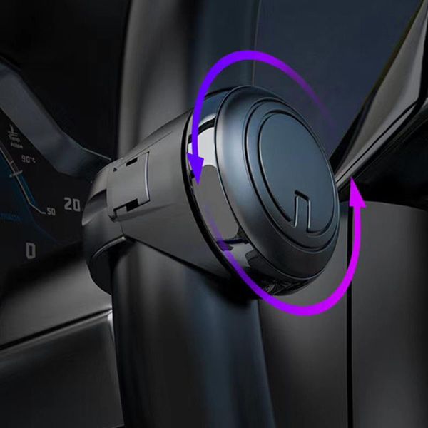 

interior decorations steering wheel spinner universal turningauxiliary power handle knob metal bearing for car truck suv