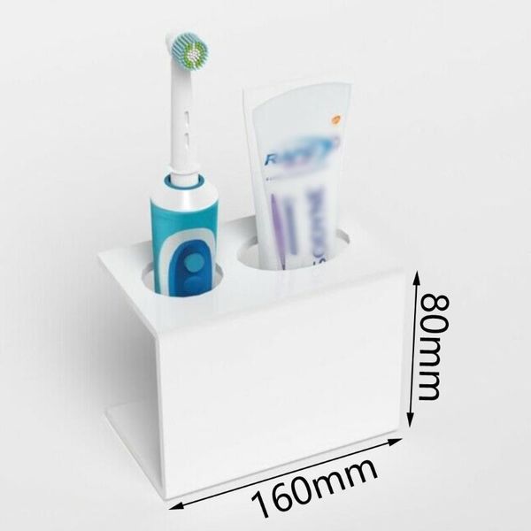 

toothbrush holders 40mm dia holder acrylic bathroom electric only