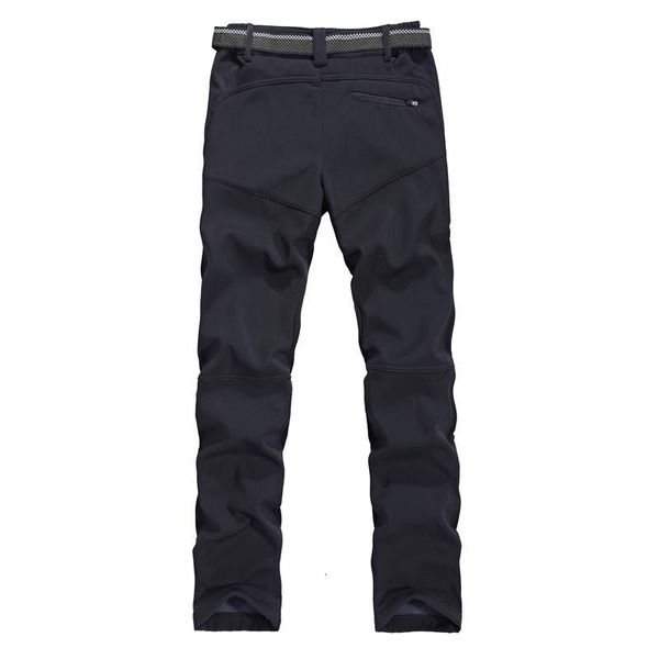 

men's pants cargo mens winter thick warm casual outwear pockets trousers plus size 9xl8xl fashion loose baggy pant for worker men ynfl, Black