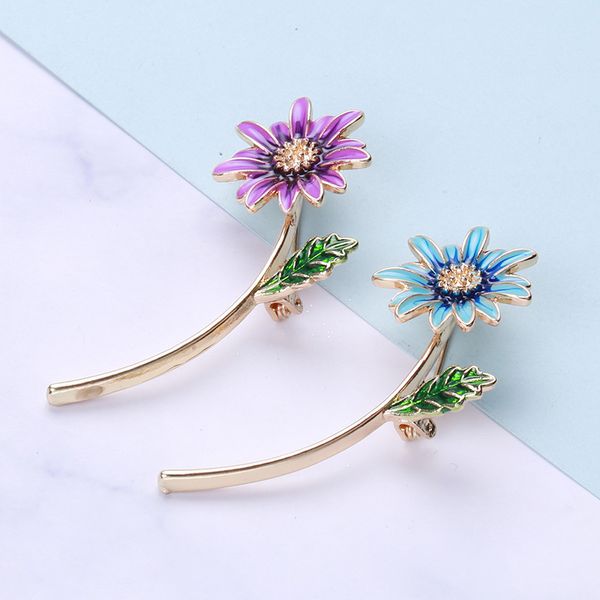 

factory brooch summer lovely neckline coat suit pin accessories pin fixed clothes sunflower brooch girl christmas