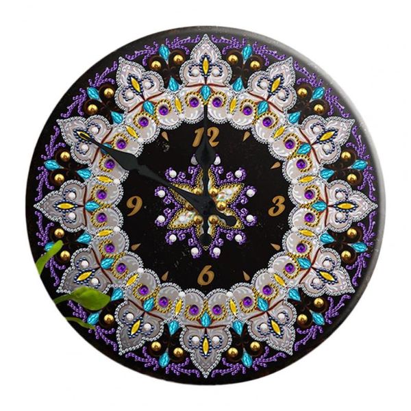 

wall clock wide application decorative iron lightweight bright-colored stylish living room decoration clocks
