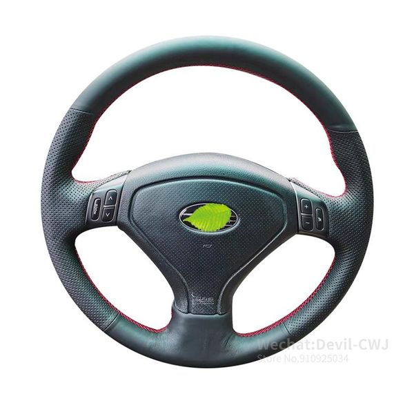 

steering wheel covers alcantara suede cover for forester outback impreza legacy brz 2004-2007 leather car interior accessorie