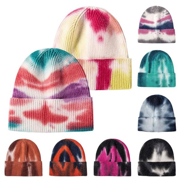 

beanies 2021 womens beanie hat warm hip-hop women wool knit cuff watch cap for girls spring skull hats female