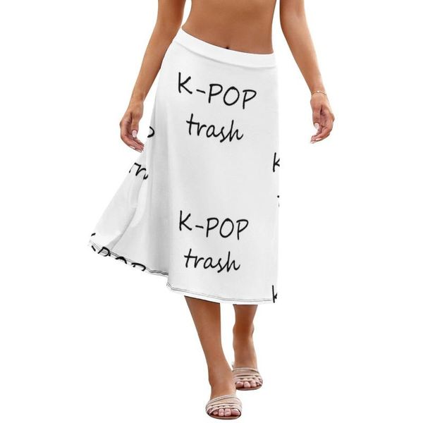 

skirts k skirt spandex women date wholesale elastic patterns midi, Black