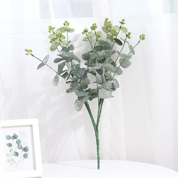 

decorative flowers & wreaths eucalyptus plant money foliage green flower art model room living wedding decoration arrangement