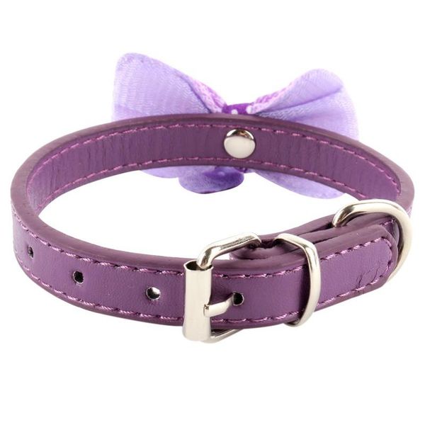

dog collars & leashes cp065 wool knitted bow pet collar supplies