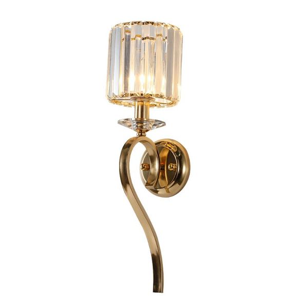 

wall lamp biewalk crystal luxury decorative led light for dining room living bedroom indoor fixtures home lighting