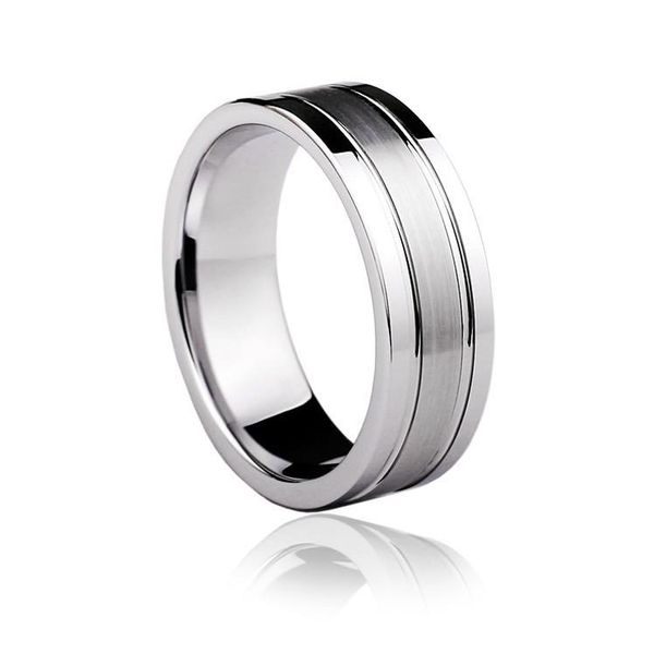 

wedding rings super deal size 6-13 tungsten ring man's, Slivery;golden