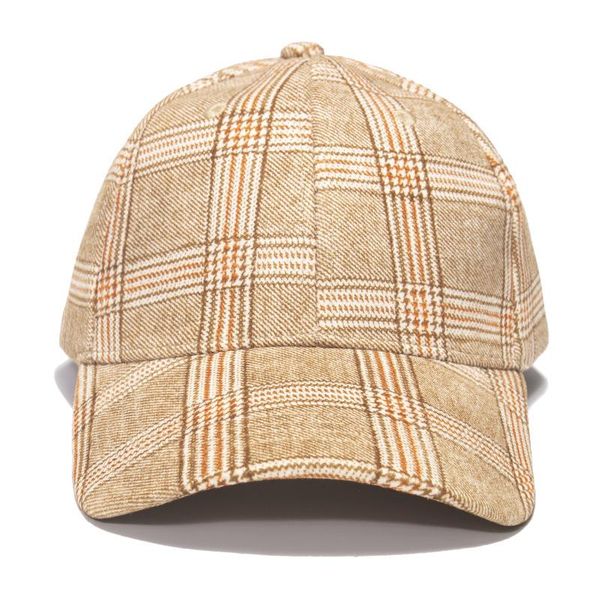 

hat men's and women's baseball caps warm lattice outdoor sunscreen british style cap beanie bonnets beanies