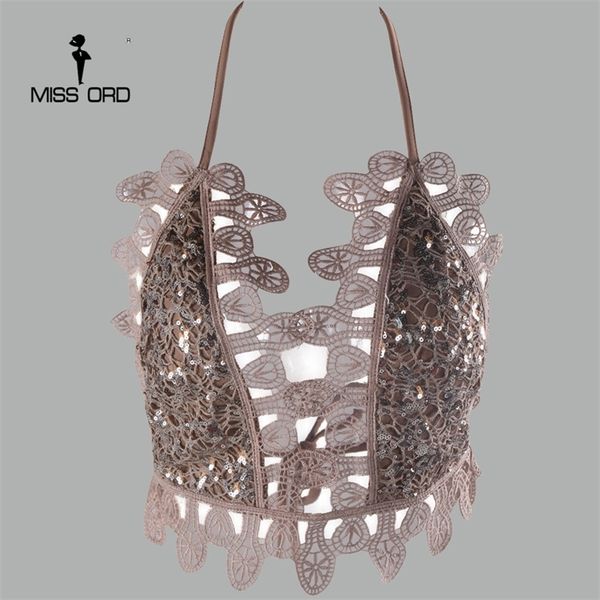 

missord v lace stitching and sequin reflective ft3599 210407, White