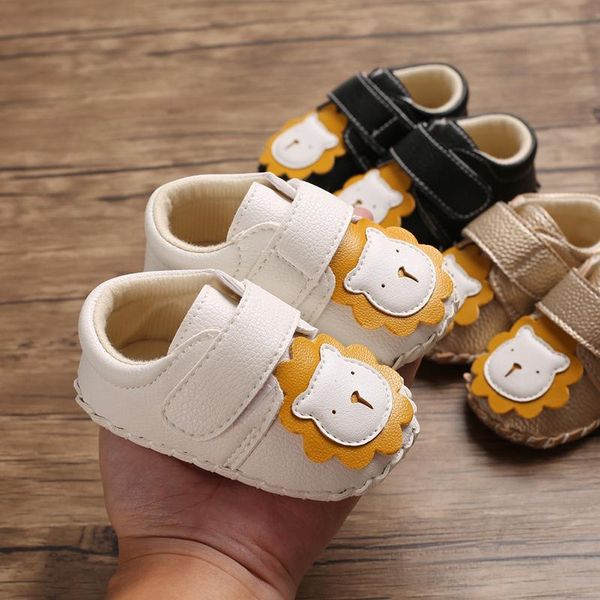 

first walkers baby girls step shoes leather soft bottom non-slip toddler booties