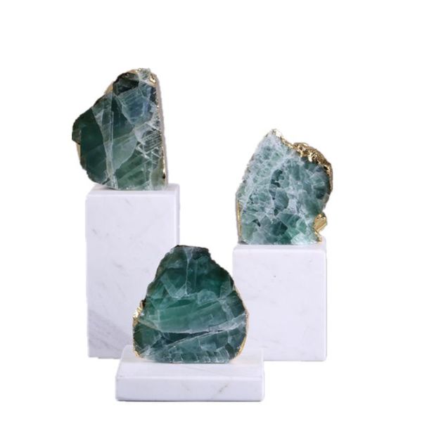 

modern simple living room decoration, porch cabinet wine bogu crystal decorative objects & figurines