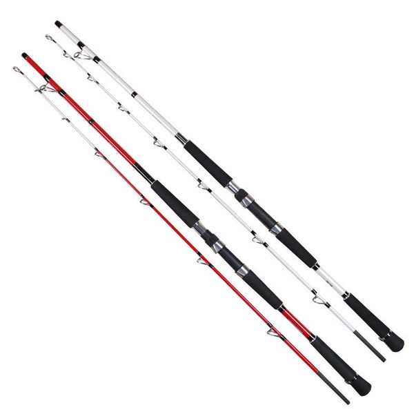 

boat fishing rods 2.1m/2.4m carbon rod jigging drag 9kgs casting weight 30-80g spinning saltwater