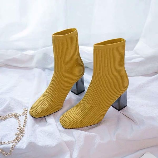 

boots chinese brand high-quality women's shoes, fashionable warm and plush in the middle, delivery, Black