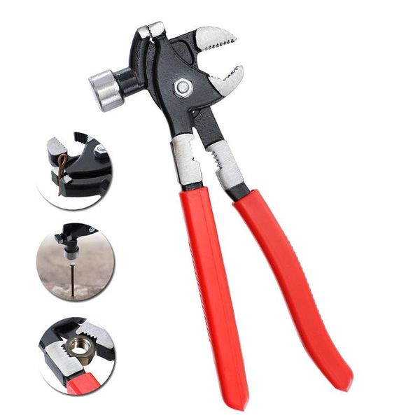 

hand tools multifunctional hammer pliers pipe wrench iron knock manual nail puller assist gun trimming screw nut