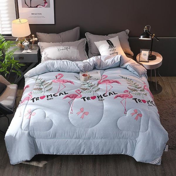 

comforters & sets type of soybean fiber winter quilt thickening heating core home cover and bedding down