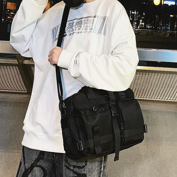 

brand original design 2021 messenger bag fashion tooling style shoulder street personality satchel handbag cross body
