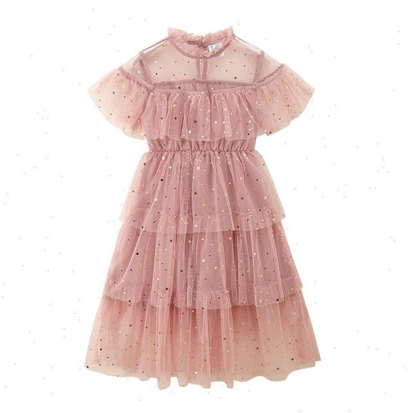 

summer baby princess dress girls children cotton kids amp teenager lace stars fancy toddler clothes 5603, Red;yellow
