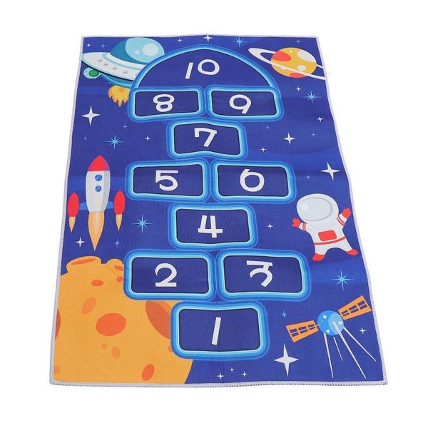 

carpets creative hopscotch game floor mat rug cartoon baby crawl