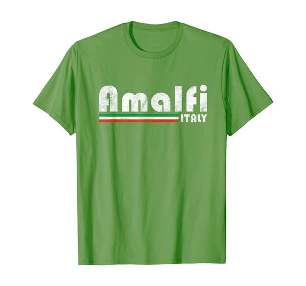 

Amalfi Italy Retro Vintage Travel Vacation Gift T-Shirt, Mainly pictures