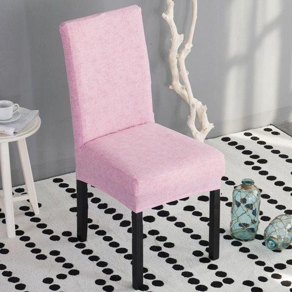 

solid colors stretch spandex chair cover elasticity protector seat dining room slipcovers el banquet wedding decoration covers