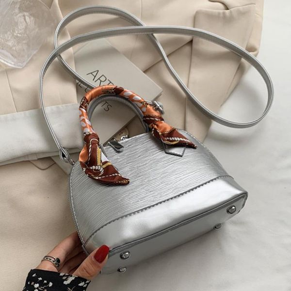 

evening bags silver lady small hand bag pu leather shoulder messenger for women elegant scarves female tote designer luxury handbags