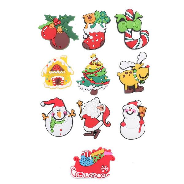

fridge magnets 10pcs xmas refrigerator magnet decor creative magnetic stickers decals