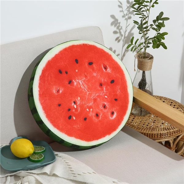 

cushion/decorative pillow 3d fruit cushion pp cotton office chair back sofa car throw creative