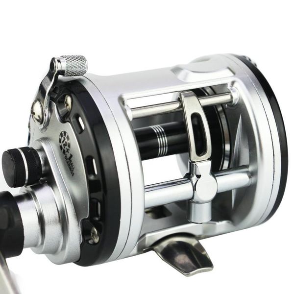 

baitcasting reels fishing reel yumoshi jca200/300/400/500 cast drum wheel 12 1 ball bearings bait casting carretilhas gear