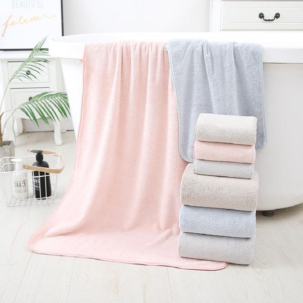 

towel household coral fleece bath soft absorbent baby boy and girl child gift set customization