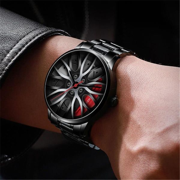 

wristwatches mens casual quartz stainless steel band diamonds business watch wrist montre homme, Slivery;brown
