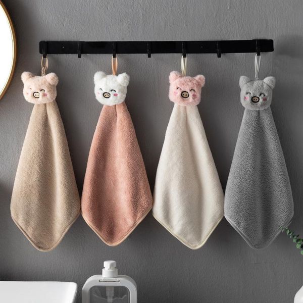 

towel soft baby cartoon animal hand hanging face cute absorbent bathing for bathroom kitchen quick dry