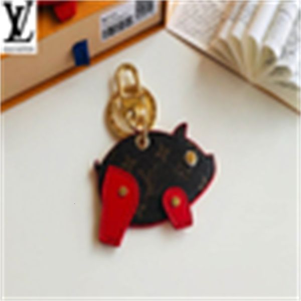 

brand designer luxury belt pig and keychain m64181 fashion accessories keychains bag holder tapage charm key holders, Silver