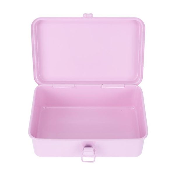 

storage bottles & jars 1pc small items organizer iron container practical sundries stationery box for home journal desktop