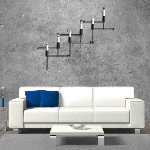 

candlestick candle holders home decoration wedding centerpiece nordic art wall mounted metal hanging crafts party festival gift
