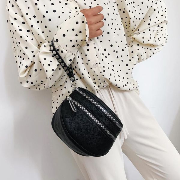 

waist bags casual chest pack fanny women's bag 2021 vintage messenger fashion purse women belt crossbody for